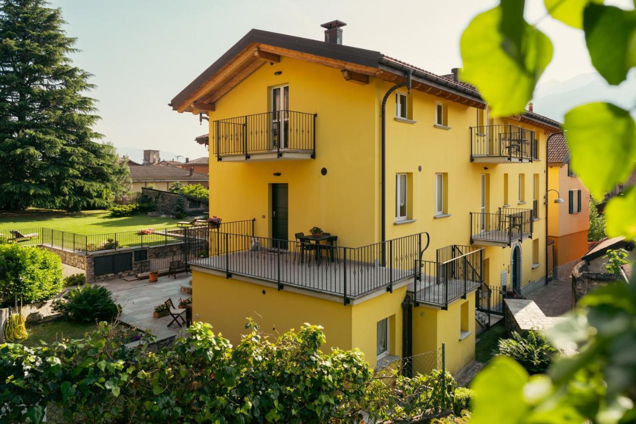 Residence Antico Torchio Dervio Exteriör bild